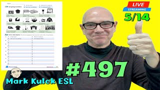 #497 On Going Activities (worksheet) | LiveStream Class | Mark Kulek ESL