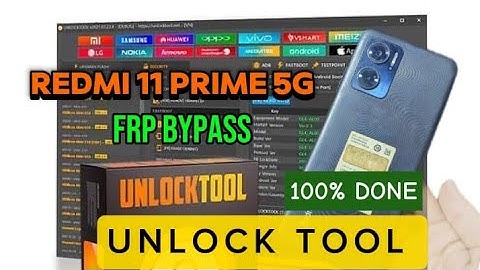 Redmi 11 Prime 5G ( Android 14 ) Frp Bypass Unlock Tool #foryou