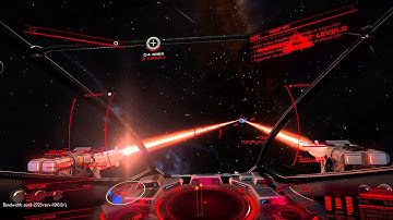 Elite: Dangerous 1.4 // PvP Stealth Viper vs Vulture (Bacon City)