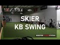 Skier KB Swing
