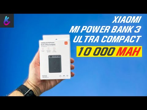 Xiaomi Mi Power Bank 3 Ultra Compact Обзор Аккумулятора на 10000 mAh