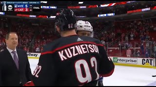 Rangers, Hurricanes shake hands / 16.05.2024