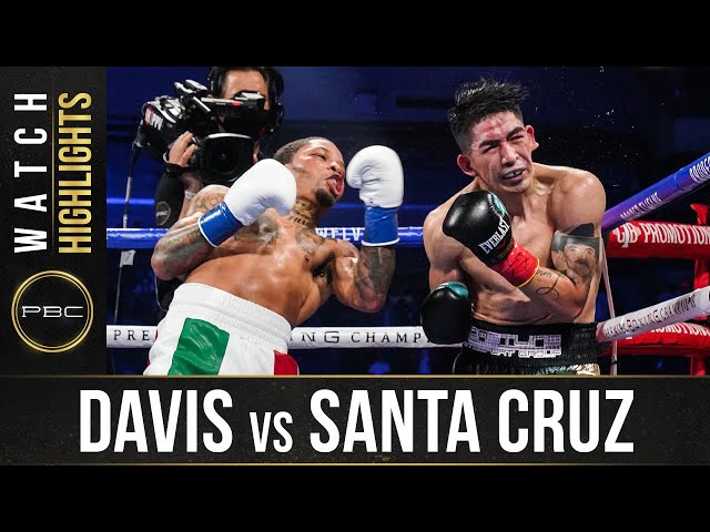 Davis vs Santa Cruz HIGHLIGHTS: October 31, 2020 | PBC on SHOWTIME PPV class=