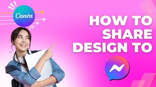 كيفية مشاركة تصميم Canva على Messenger | شرح 2026 screenshot 2