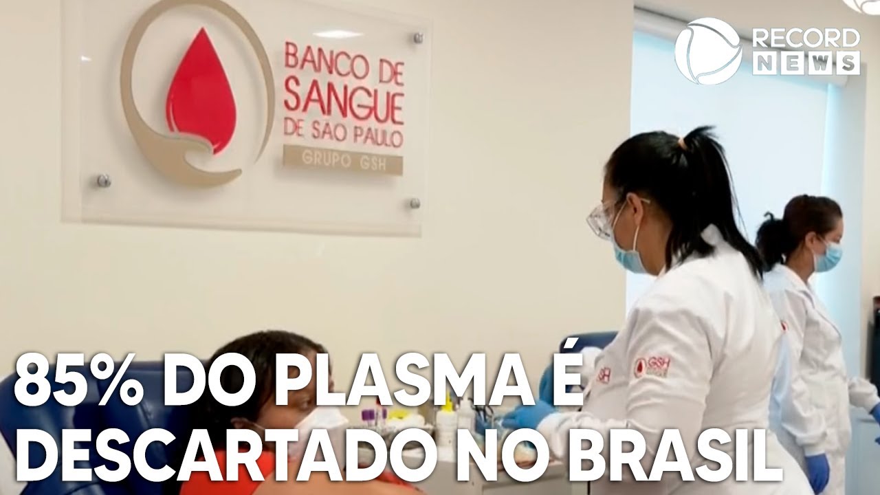 Brasil descarta 85% do material feito em bancos de sangue