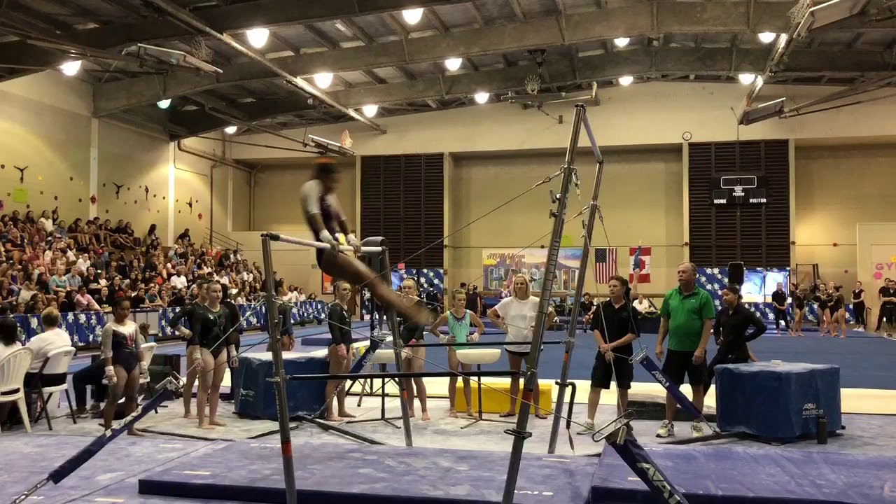 Level 10 bar routine 2018 - YouTube