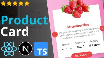 EASY Product Card - Ecommerce React, NextJS, Typescript, Tailwind CSS, ShadCN