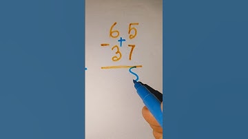 Substract method 🤓#shorts #shortsfeed #maths #mathstricks #foryou #viralvideo #trending #mathematic