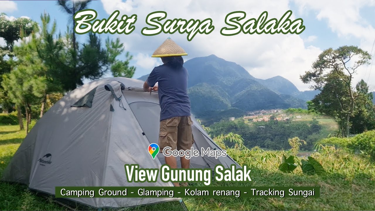 Bukit Surya Salaka View Gunung Salak | Camping Murah di Bogor