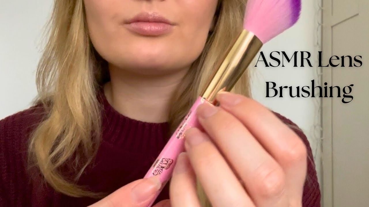 ASMR Lens Brushing (LoFi)😴 