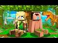 I Got TRAPPED on a Dinosaur Island... - Minecraft