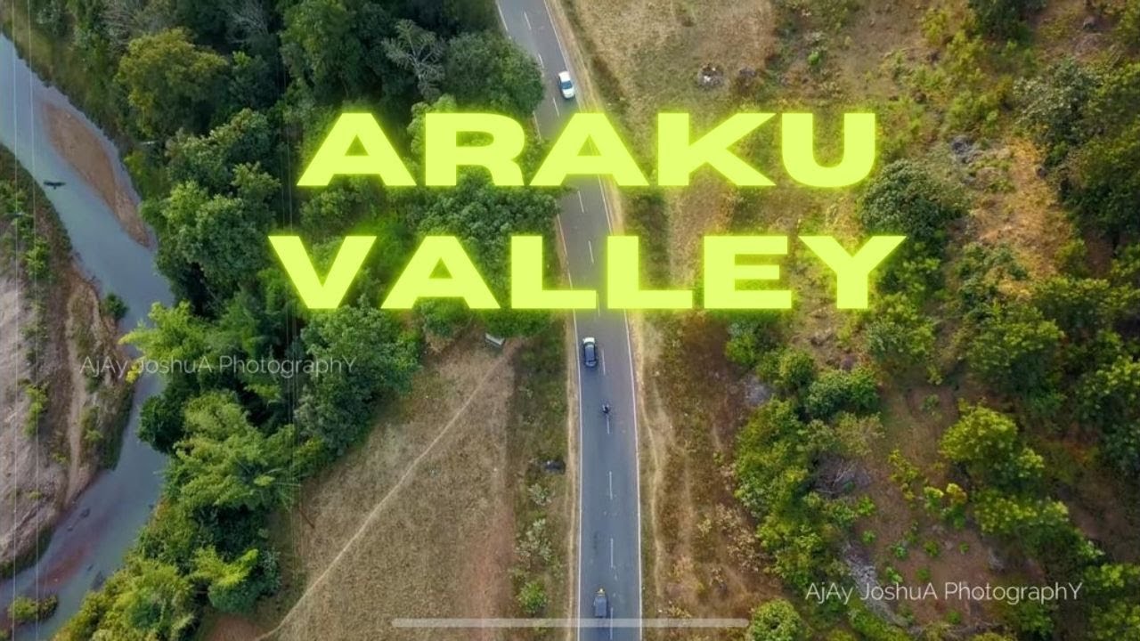ARAKU VALLEY | CHAPARAI WATER CASCADE | AERIAL VIEW | 4K VIDEO | © AjAy JoshuA PhotographY |