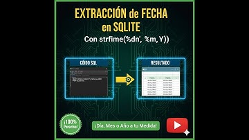 Función striftime() Extracción SQLite