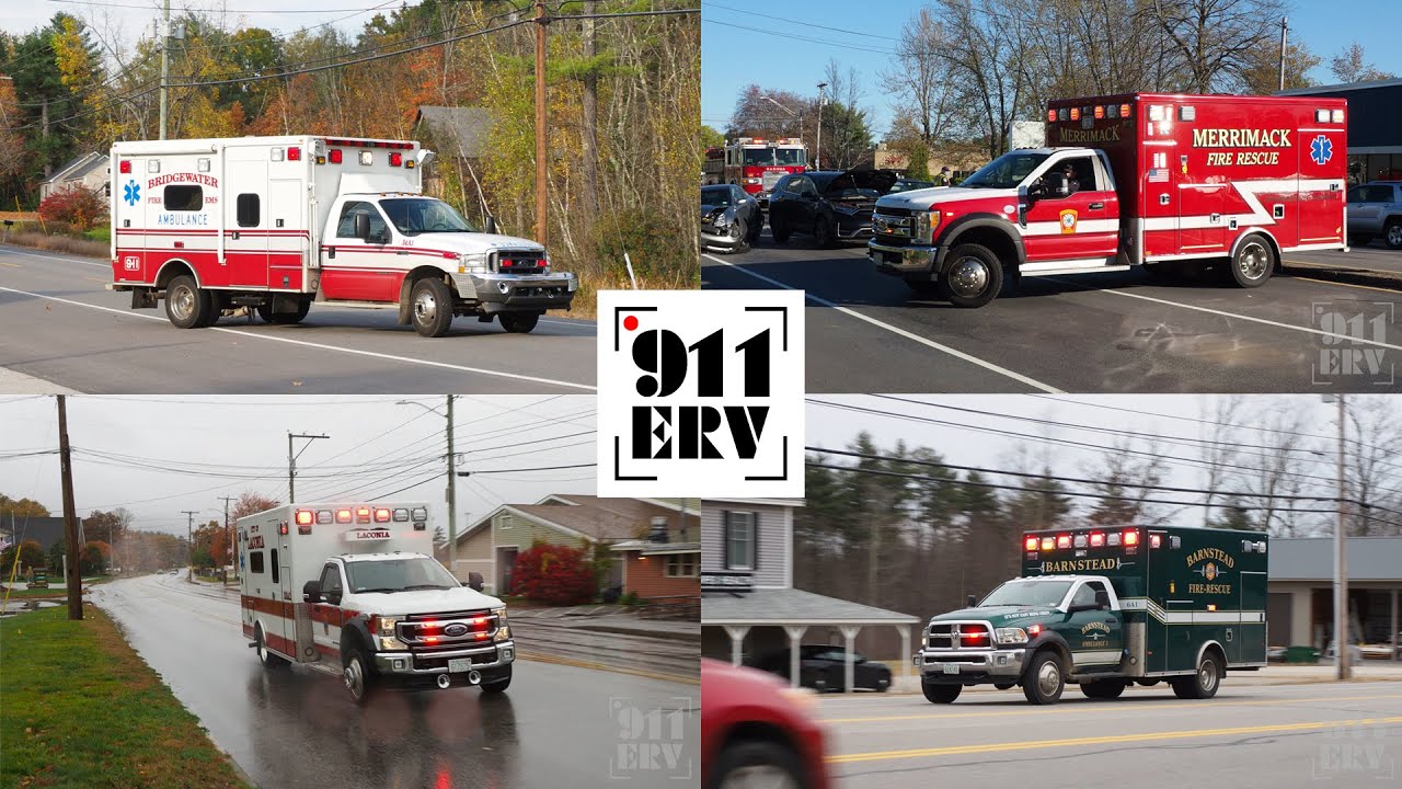 New Hampshire Ambulances Responding Best of 2021 YouTube