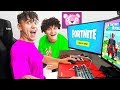 IGNORING my Little Brother while Playing Fortnite (RAGE QUIT)