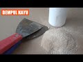 Cara buat dempul miltiplek | how to make multiplex putty