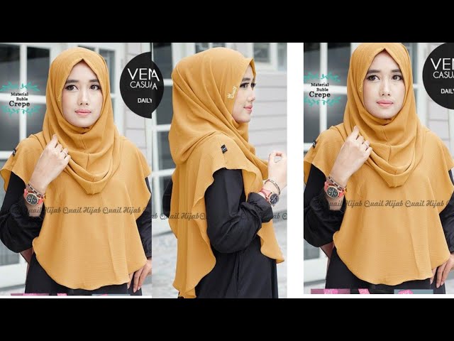 DIY!!Cape instant hijab tutorial| How to make instant hijab class=