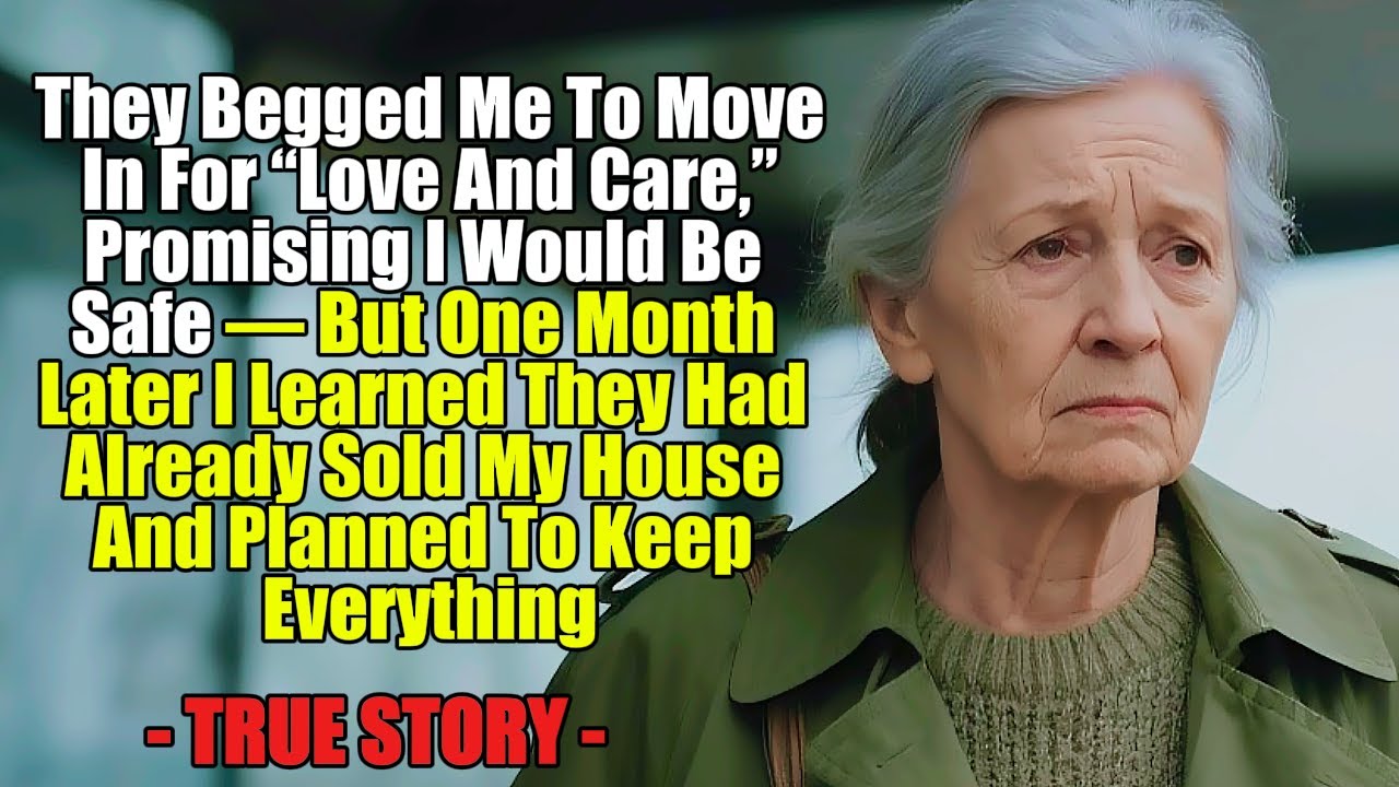 True Story From This Grandma👵💔They Begged Me To Move In For “Love And Care,” Promising I Would Be...