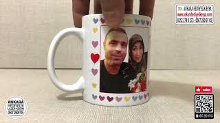 Kupa Bardak - Beyaz Kupa - Sihirli Kupa Baskı