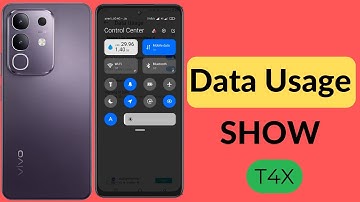 vivo t4x 5g Show Daily Data Usage Notification | vivo t4x 5g Me Data Usage Show Kaise Kare