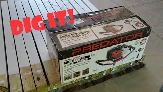 Harbor Freight Auger unboxing and review