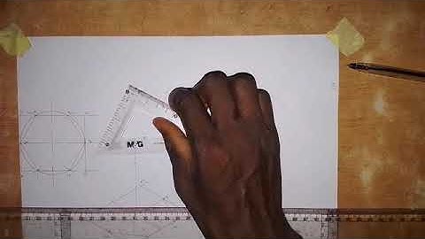 Construction of an ISOMETRIC HEXAGONAL PRISM on TOP FACE
