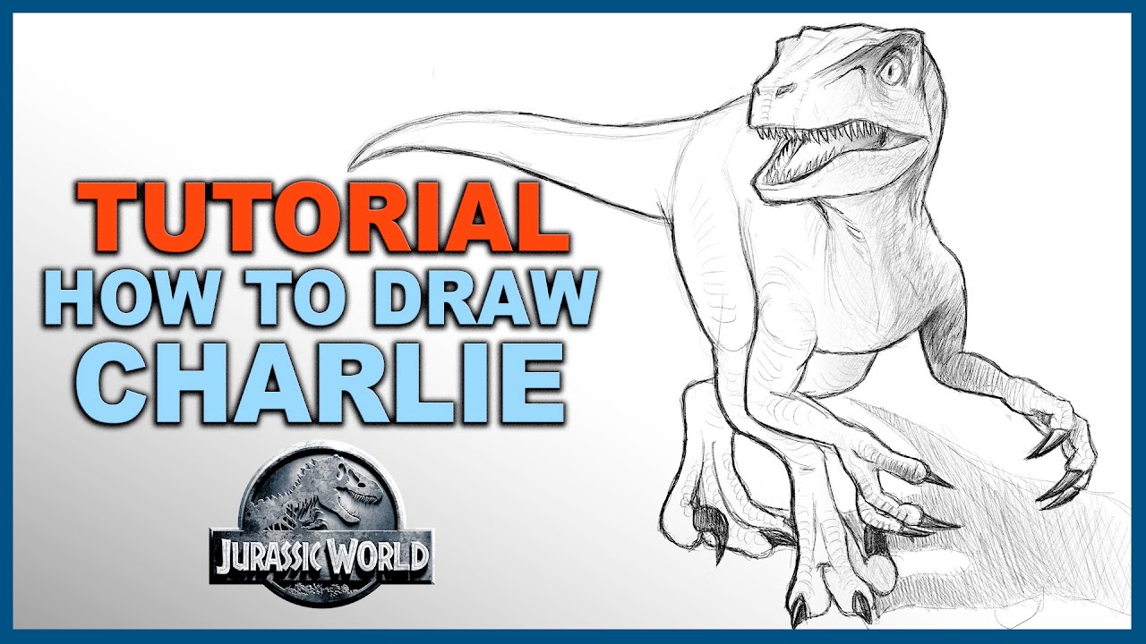 Jurassic World Charlie Drawing