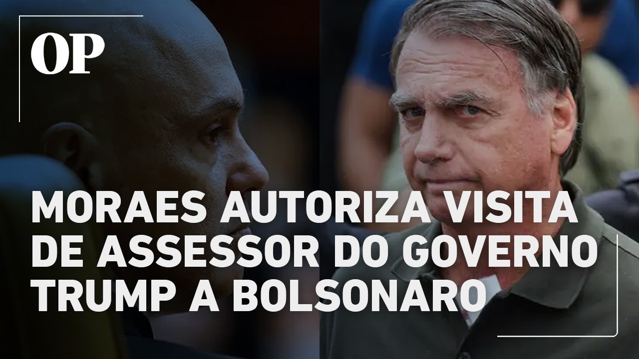 Moraes autoriza visita de assessor do governo Trump a Bolsonaro na prisão; veja o que diz a decisão