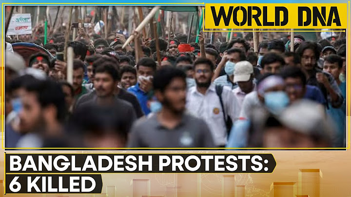 বাংলাদেশ: সরকারি চাকরিতে কোটা পদ্ধতি নিয়ে ব্যাপক বিক্ষোভ | বিশ্ব DNA | WION
