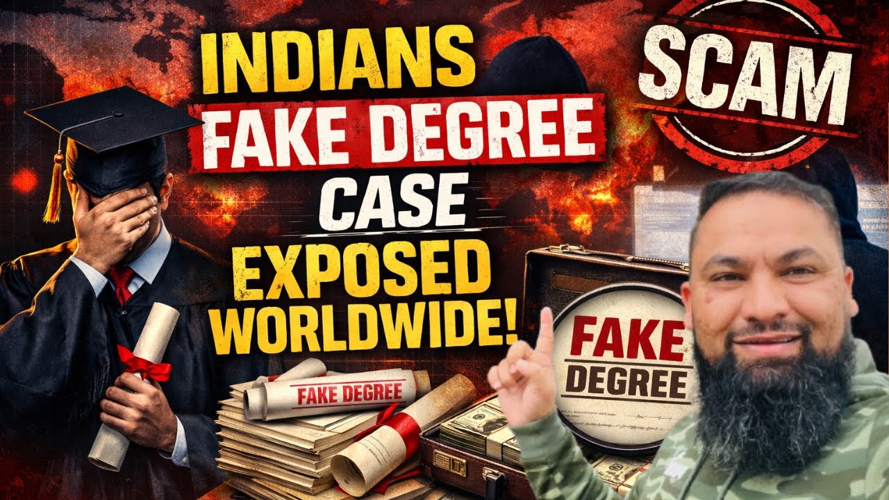 Раскрыта история с поддельными дипломами индийцев, получивших краденое, по всему миру 😱 | Глобаль...