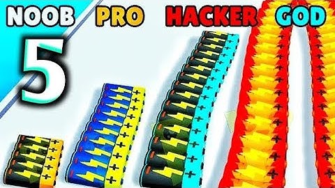 Bullet Stack Run 3D - Level Up Bullet Max 97 Level Gameplay#asmrgameplay