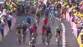 Tour De France 2013 Stage 5 Final Kilometers Highlights