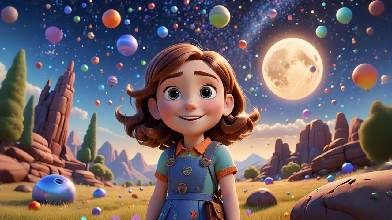 Лунное путешествие ракеты Рани | Веселая космическая приключенческая песенка для детей | Занимате...