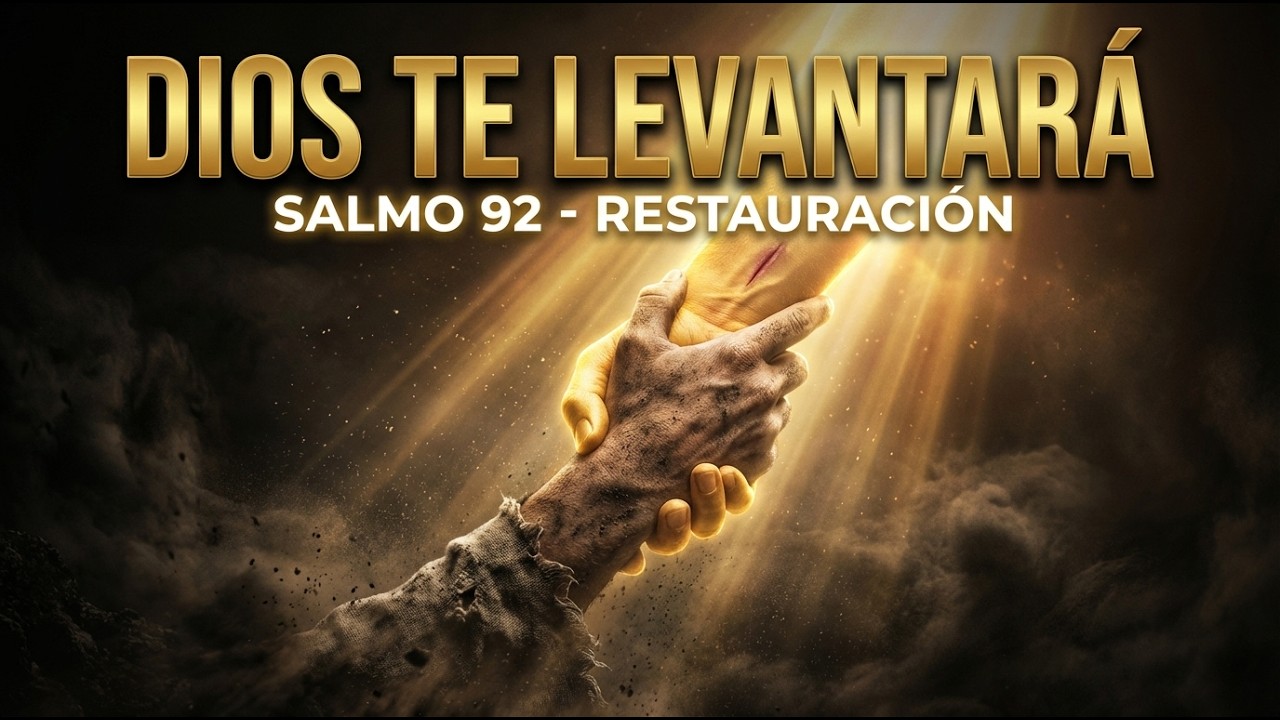 Cuando ya no tengas fuerzas, ESCUCHA ESTO | El Poder del Salmo 92 (Dios te Levantará)