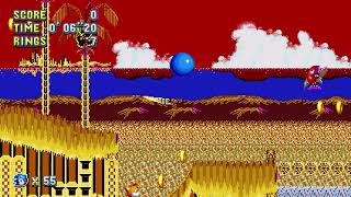 Sonic Mania - Error Background in Emerald Hill screenshot 4