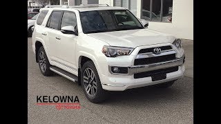 The 2019 4runner offers a variety of options depending on trim level
like jbl audio, 4 wheel crawl control, 20 inch alloy wheels, leather
seats and much ...