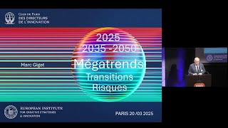 2025-2035-2050 Megatrends Transitions Risques