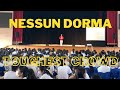 Singing Nessun Dorma in front of 500 noisy High School students…Watch what happens!