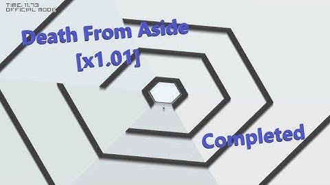 Open Hexagon - (FadeIn) Death From Aside [x1.01] - Completed [Stream Highlight]