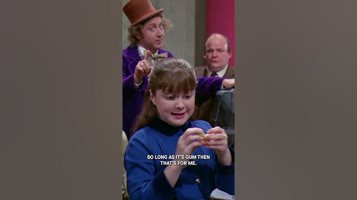 Violet chews Willy Wonka's three-course dinner gum #WillyWonka | TBS