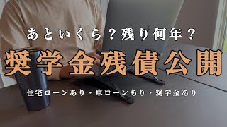【奨学金残債公開】返済期間２０年・夫婦共に借りました・アラサー４人家族・お金・貯金・ローン・節約