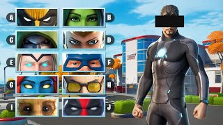 ADIVINA LA SKIN POR SUS OJOS - 2 TESTS - FORTNITE CHALLENGE | tusadivi