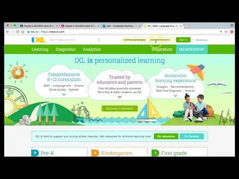 IXL Login