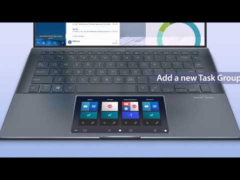ASUS ScreenPad with ScreenXpert 2 - How to make the best use of Task Group | ASUS