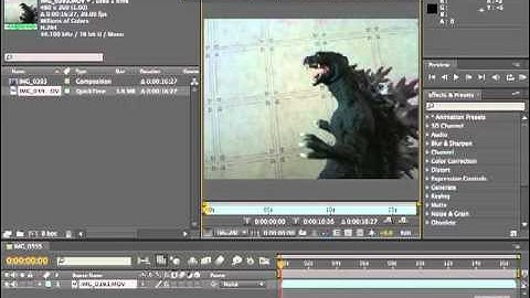 Adobe After Effects CS5 Tutorials - Inroduction Wrap-up Part No.1