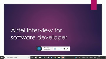 Airtel Payments Bank Interview Experience - Software Developer
