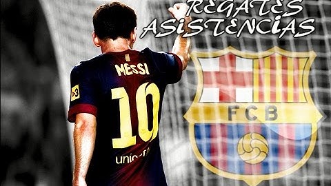 LIONEL MESSI ▶ MEJORES REGATES Y PASES IMPARABLE ᴴᴰ