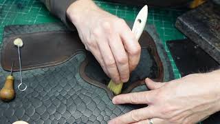 Making a 1911 Designer Holster with Road Agent Leather
