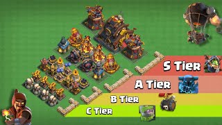 Clan Capital Troops Tier List - Clash Of Clans