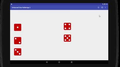 Enhanced Dice Roller App Progress Part 3